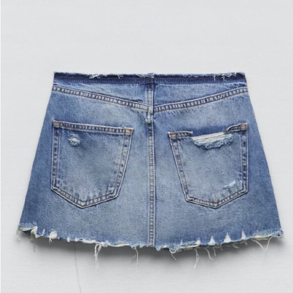 Zara High Rise 5 Pocket Mini Skirt - XS - Picture 2 of 6